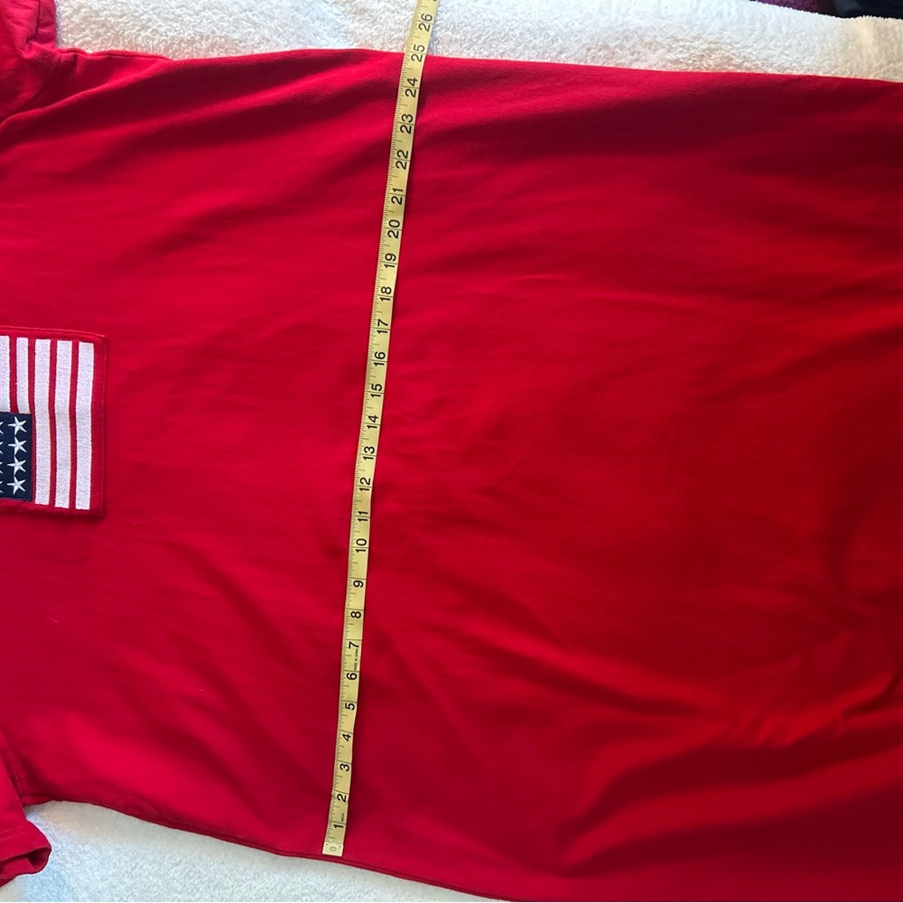 Red Patriotic Shift Dress - Women's - Picture 12 of 12